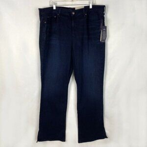 NYDJ Jeans Women’s Billie Mini Bootcut With Side Slit In Plus Size 22W